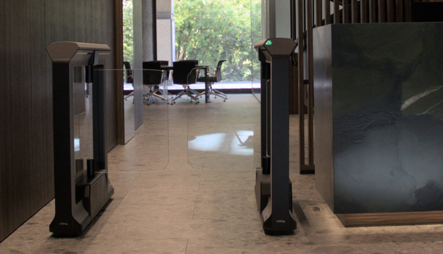 Magnetic Flowmotion®: Studio Bandera in Brescia chooses mWing access control gates for security and elegance
